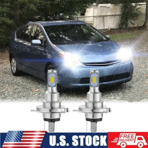 Kit de faros LED H4 9003 6000K bombillas de haz alto/bajo para Toyota Prius 2001-2008 - Imagen 1 de 12