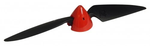 Roter Spinner 30 mm MIT Klappluftschraube 6x3" f. 3,17mm Wellen - EXTRAleicht- - Bild 1 von 1