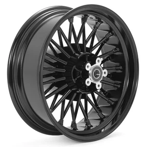 16x5.5 Fat Spoke Rear Wheel for Harley Touring Electra Street Glide FLHT 09-24 - Picture 1 of 9