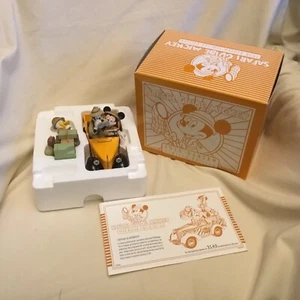 Disney Mickey Goofy Donald Duck SAFARI GUIDE BANTAM LE Car Truck Figurines-MIB - Foto 1 di 8