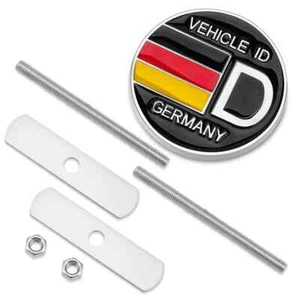 Fahrzeugausweis Deutschland Metallauto Renngrill Abzeichen - Bild 1 von 5