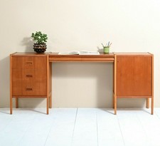 Scrivania modulare Bodafors’ anni ’60 con cassetti, design danese retrò