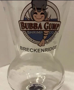 Bubba Gump shrimp Co.  Breckinridge GLASS 9" Tall Beer Pilsner - Picture 1 of 7