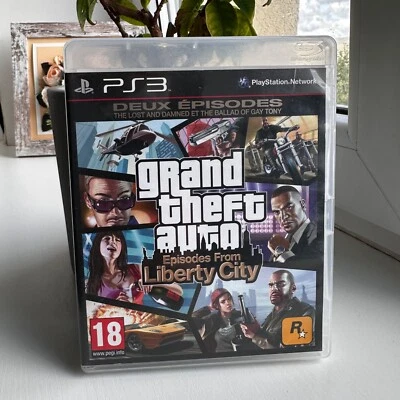 Grand Theft Auto: Episodes From Liberty City PS3 + Map (No Manual) French PAL - Image 1 of 4