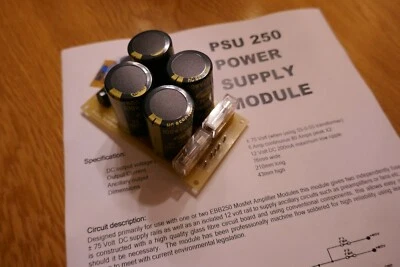 EBB PSU 250-1 Dual Power Supply Module Amplifier Power Supply Unit  - Image 1 of 3