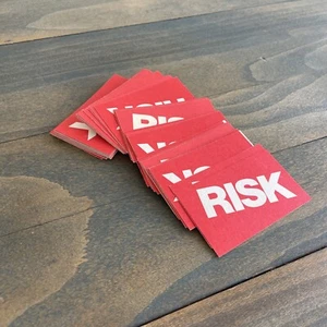 1980 RISK Board Game Replacement Cards - Complete Deck Set (YY) - Picture 1 of 2