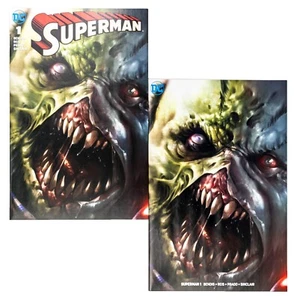 Superman #1 (2018 DC) Rogol Zaar! Francesco Mattina Variant & Virgin Set NM - Picture 1 of 6