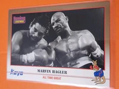 1991 Kayo Marvin Hagler (Fighting Roberto Duran) Boxing legends #149 - Image 1 of 4