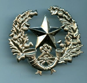 Cameronians Scottish Rifles Cap Badge - Picture 1 of 2