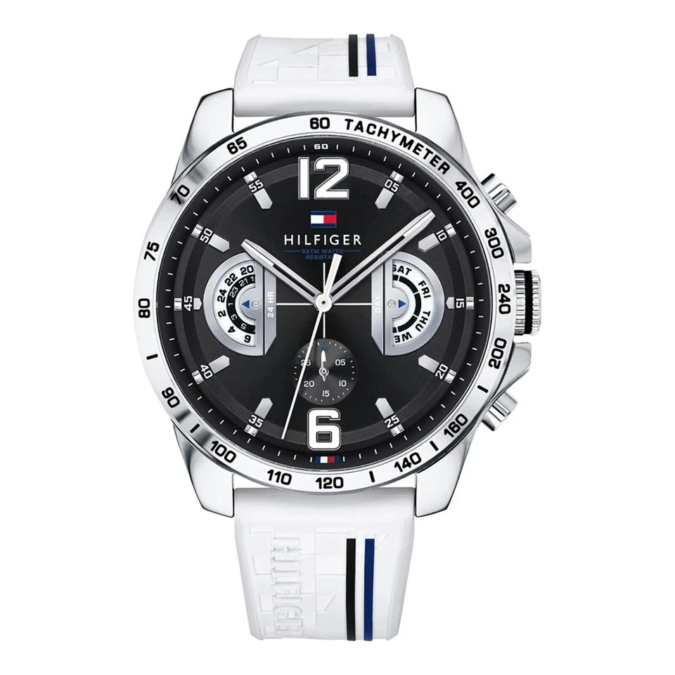 Tommy Hilfiger 1791475 Black Dial Men's Watch Genuine