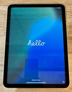 Apple iPad 10th Generation 10.9" 64GB 256GB Wi-Fi Only Tablet 2022 - Excellent - Picture 1 of 4