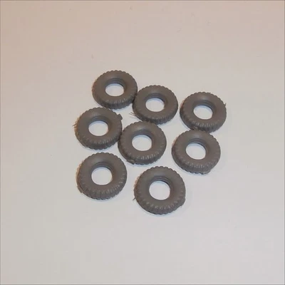 Matchbox King Size or Major 8 Guy Transporter Grey Tyres Pack #22 - Image 1 of 4