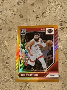 #’d /175 - 2024-25 Donruss Optic Fred VanVleet Orange Rockets PWE See More Fred - Picture 1 of 2