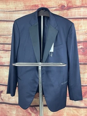 Chaqueta Esmoquin Southwick Clothes 100% Lana Azul Hecha en EE. UU. Talla 46 Regular Foto 1 de 4