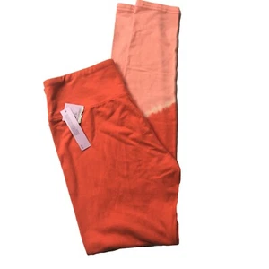 Damen-Yoga-Leggings Wild Fable Größe S orange & pink Batikmuster, neu mit Etikett - Bild 1 von 5