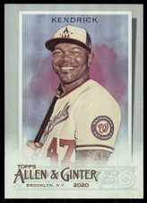 2020 Topps Allen and Ginter Hot Box Silver #233 Howie Kendrick