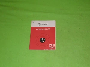 VINTAGE NEU OEM CROSMAN PELLMASTER 700/707 CO2 GEWEHR BESITZERHANDBUCH 1970 - Bild 1 von 3