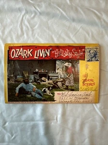 1970 Vintage Ozark Livin Postkarten Set. 14 Szenen. Gestempelt und datiert - Bild 1 von 8