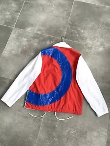 RARE Men's COMME DES GARCONS Homme Coach Nylon Bomber Coat Jacket Size M EU 48 - Picture 1 of 24