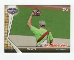 2017 TOPPS OPENING DAY - INCREDIBLE EATS PEANUTS - BREWERS - Picture 1 of 2