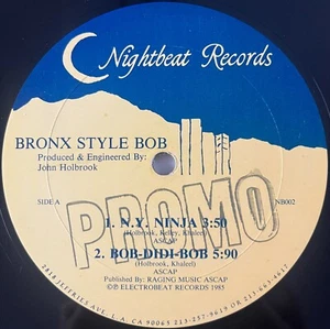 BRONX STYLE BOB N.Y. Ninja *ORIG 1985 US 12" PROMO* Vinyl *OG SOUNDTRACK* RARE!! - Picture 1 of 2