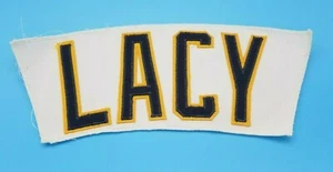 PITTSBURGH PIRATES GAME USED JERSEY NAME PLATE - LEE LACY 1979  WORLD CHAMPIONS  - Picture 1 of 1