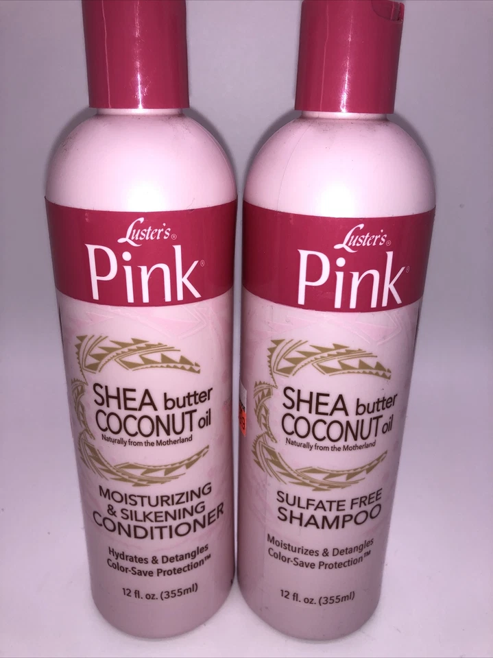 2 LUSTER'S PINK SHEA BUTTER COCONUT OIL CONDITIONER 12 OZ EA MM 20749 - Image 1 of 1