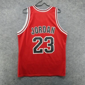 Camiseta De Colección Chicago Bulls Para Hombres 48 Roja Michael Jordan 23 Campeón Hecha en EE. UU. Años 90 - Imagen 1 de 14