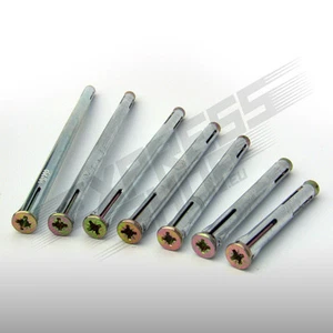 Fensterdübel Metallrahmendübel 10mm Fassaden Dübel, alle Längen,  neu verzinkt I - Picture 1 of 1