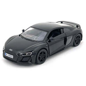 2021 Audi R8 1:36 Scale Diecast Model Black by Kinsmart