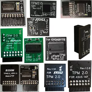 TPM TPM2.0 Modul 10-20Pin für Infineon SuperMicro ASRock GIGABYTE Intel MSI ASUS