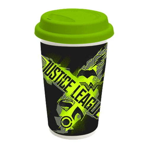 Justice League Movie Ceramic Travel Mug Cup Christmas gifts - Image 1 of 1