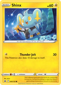 4x Shinx 040/159 Crown Zenith Pokemon TCG Card NM - Picture 1 of 1