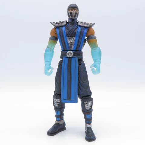 Mortal Kombat Figure - 2005 Sub Zero - Jazwares Midway Shaolin Monks 6" Vtg Cover