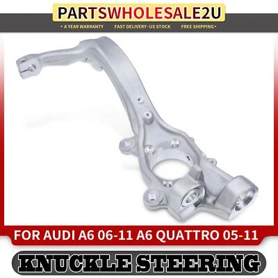 Front Left Steering Knuckle for Audi A6 2006-2011 A6 Quattro 05-11 4F0407253G - Image 1 of 4