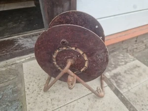 WWII WW2 German Wermacht Bakelite Cable Reel - Picture 1 of 4