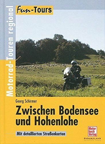 Zwischen Bodensee und Hohenlohe Straßenkarte Buch Strecken Tipps Fun Tours Buch