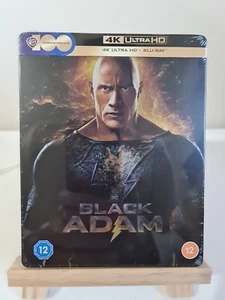 BLACK ADAM 4K ULTRA HD + BLU-RAY STEELBOOK, DISPATCH SAME DAY - Picture 1 of 12
