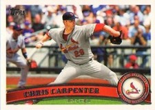 2011 Topps #299 Chris Carpenter St. Louis Cardinals