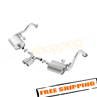 Borla 140534 S-Type Catback Exhaust for 13-16 Porsche 981 Cayman 2.7/3.4L 6 Cyl. Foto 1 de 4