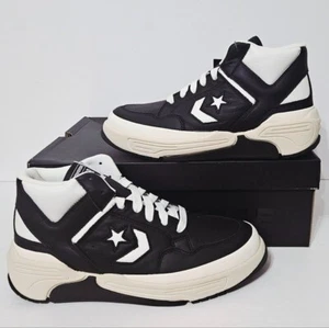 Converse Weapon CX Mid Black Vintage White Mens Size 11.5 - Picture 1 of 6