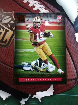 DEEBO SAMUEL 2019 Panini Chronicles Panini Rookie RC #P33 SAN FRANCISCO 49ERS - Image 1 of 2