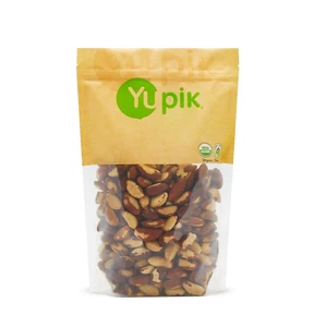 Organic Brazil Nuts, 2.2 Lb (35.2 Oz), Gluten-Free, Vegan, Kosher, Non-Gmo, Raw - Picture 1 of 12