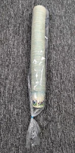 Vintage Dixie Badezimmer Tassen 100 versiegelt 3 Unzen Blumenstiefmütterchen - Bild 1 von 4