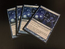Mtg magic shadowmoor cerulean wisps (french fires ceruleens) nm x4