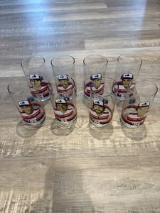1984 montreal expos Glasses Set Of 8 - Picture 1 of 7