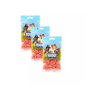 Perler Bead Bags 3x1000 Blush - Picture 1 of 2