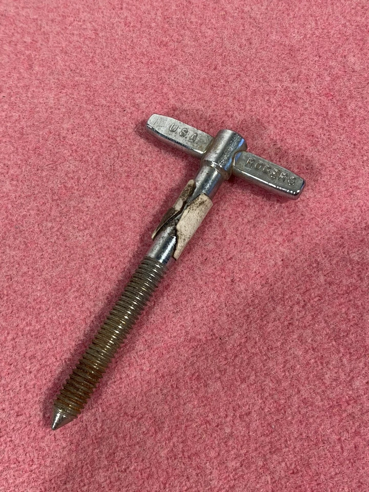 ROGERS Swivomatic Bass Drum Pedal Long BoltThumb Screw With Washer N.O.S. - Image 1 of 4