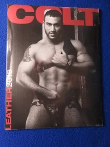COLT STUDIOS 2018 LEATHER CALENDAR NEW/SEALED - Picture 1 of 1