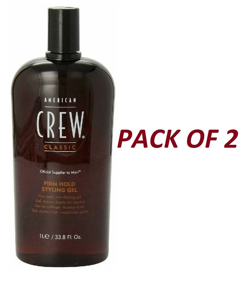 American Crew Firm Hold Styling Gel 33.8oz - Pack of 2 - Image 1 of 1
